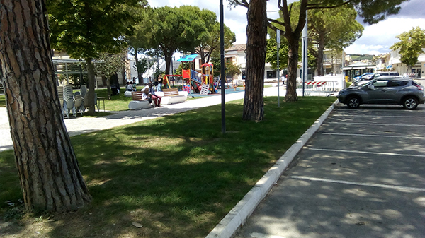 Piazza
                                                    Risorgimento area
                                                    verde bambini