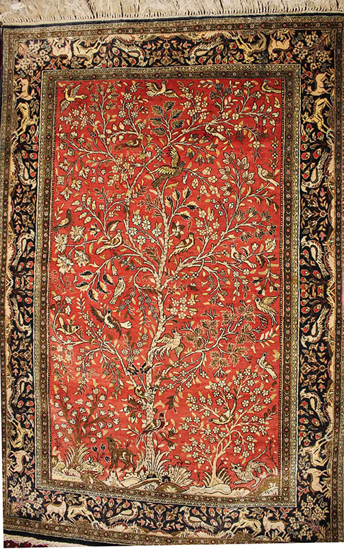 Qum, Iran,
                                                    seta, 100 x 155