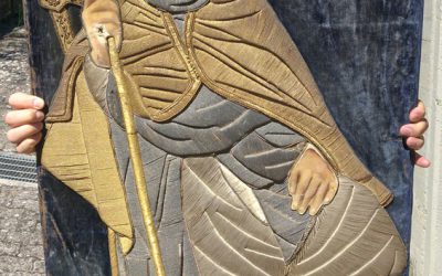 Ricamo Menelik II d’Etiopia